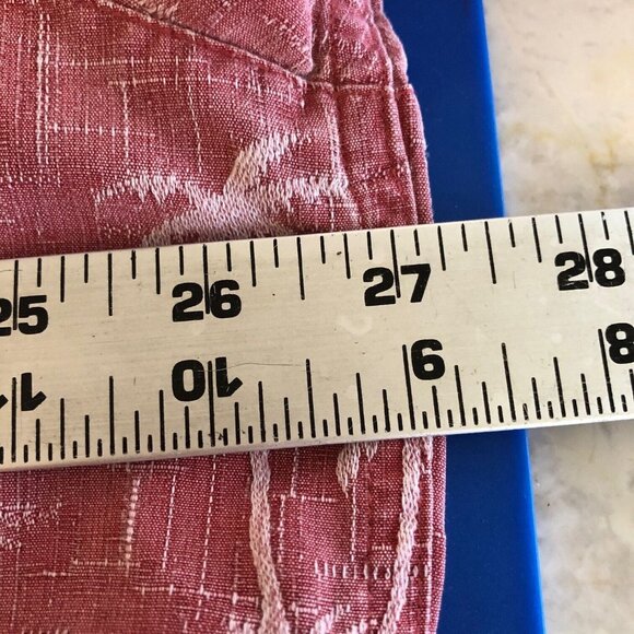 Caribbean Silk Shirt Men XL Hawaii Aloha Loop Collar Wood Buttn Palm Tree Resort - Picture 7 of 8